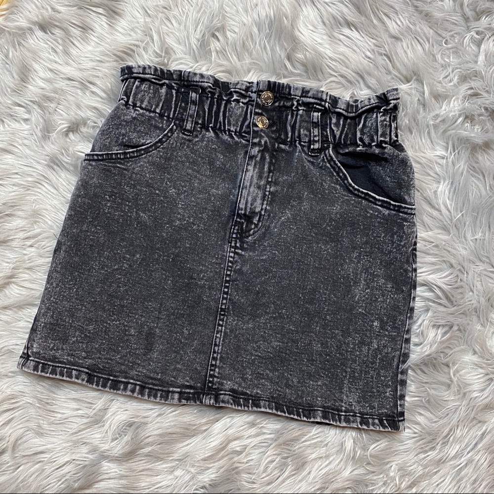 Wild Fable Acid Washed Denim Jean Skirt - S